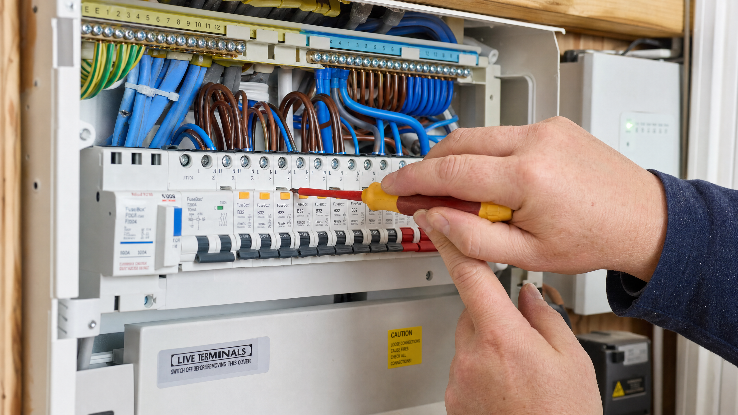 Professional electrical work